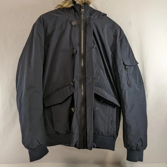 Calvin Klein  Mens Winter Jacket Size Large Blue - Picture 11 of 16